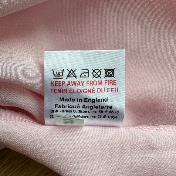 One & Only Floral Lace A-Line Pink & White Mini Dress w/Open Back - Picture 8 of 9